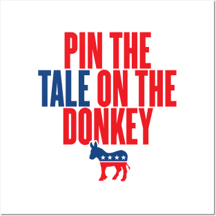 Pin the Tale on the Donkey Posters and Art